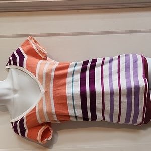 American Eagle Striped Tee Shirt